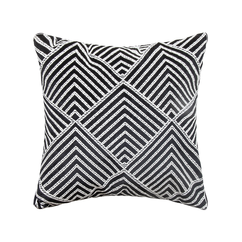 MEC0355 Modern Geometric Embroidery Cushion Covers